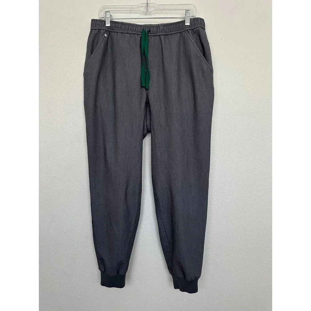 FIGS Mens Tansen Jogger Graphite Gray Scrub Pant Medical Size Medium